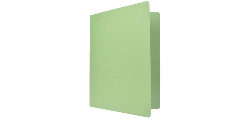 Chemise de classement vert, ft 24 x 34,7 cm (pour ft folio)