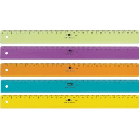 M+R latte, en plastique, en couleurs assorties, 30 cm