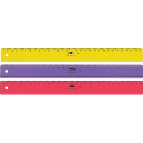 M+R latte, en plastique, en couleurs assorties, 30 cm