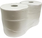 Papier toilette Jumbo, 2 plis, 320 m, paquet de 6 rouleaux