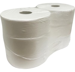 Papier toilette Jumbo, 2 plis, 320 m, paquet de 6 rouleaux
