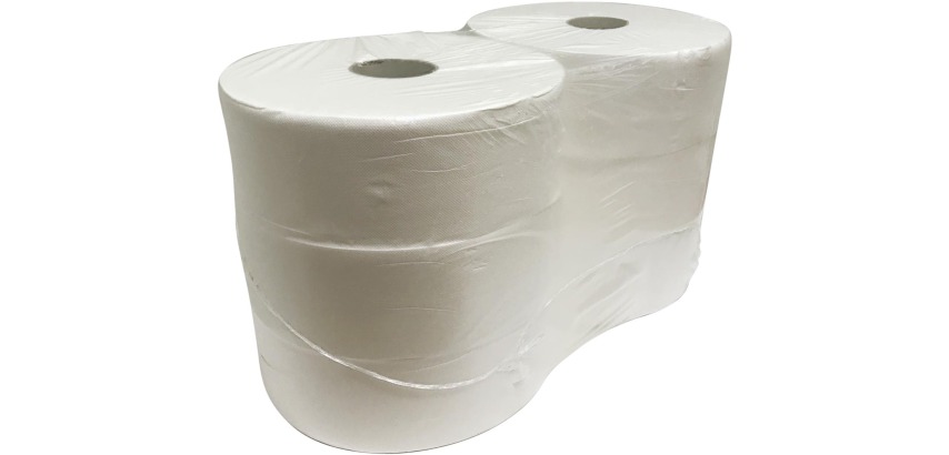 Papier toilette Jumbo, 2 plis, 320 m, paquet de 6 rouleaux