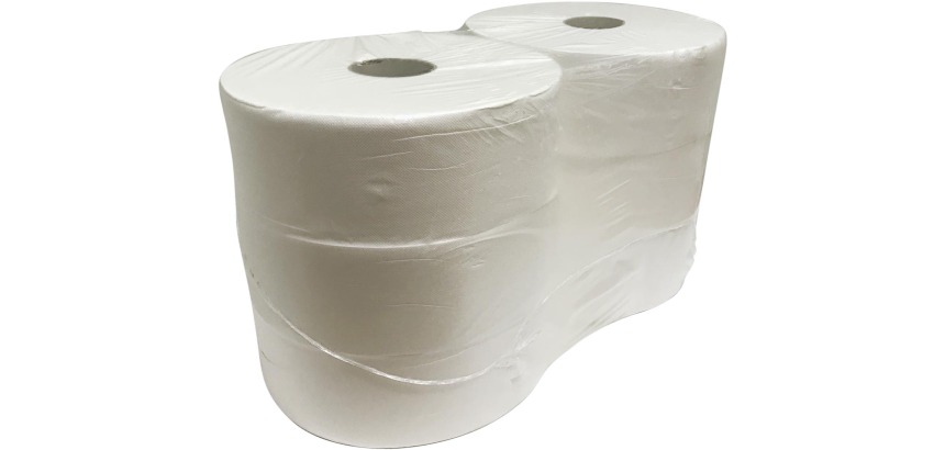 Papier toilette Jumbo, 2 plis, 320 m, paquet de 6 rouleaux
