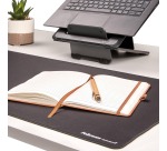 Fellowes Breyta tapis de bureau et tapis de souris, ft 80 x 40 cm, noir