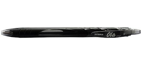ZEBRA Ola ballpoint pen, 0.5 mm, black