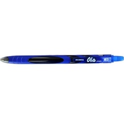ZEBRA Ola balpen, 0,5 mm, blauw