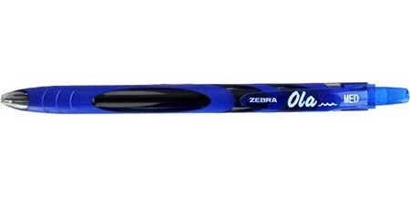 ZEBRA Ola stylo bille, 0,5 mm, bleu