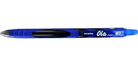 ZEBRA Ola ballpoint pen, 0.5 mm, blue