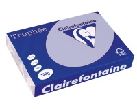 Clairefontaine Trophée Pastel, papier couleur, A4, 120 g, 250 feuilles, lavande