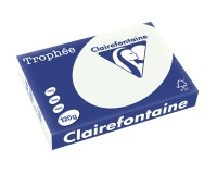 Clairefontaine Trophée Pastel, papier couleur, A4, 120 g, 250 feuilles, vert pâle