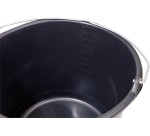 Seau, 12 litres, noir