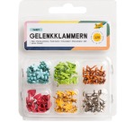 Folia Attaches parisiennes fantaisie formes différentes (c?urs, étoiles, fleurs, etc.)