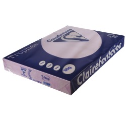 Clairefontaine Trophée Pastel, papier couleur, A3, 80 g, 500 feuilles, lilas