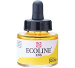 Talens Ecoline peinture à l'eau flacon de 30 ml, jaune citron