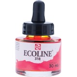 Talens Ecoline peinture à l'eau flacon de 30 ml, carmin