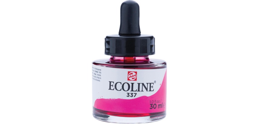 Talens Ecoline Wasserfarbe Flasche 30 ml, Magenta