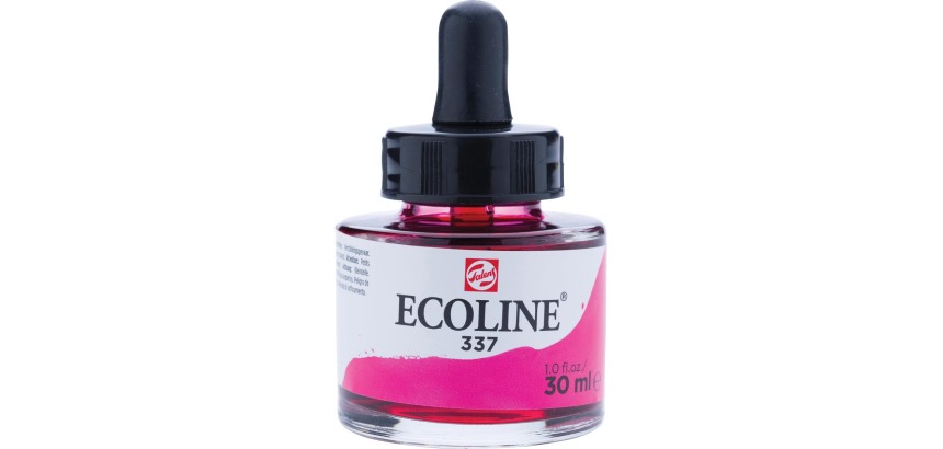 Talens Ecoline peinture à l'eau flacon de 30 ml, magenta
