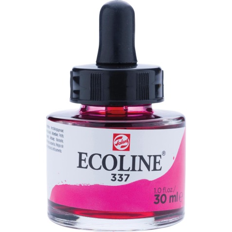 Talens Ecoline peinture à l'eau flacon de 30 ml, magenta