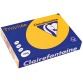 Clairefontaine Trophée Intens, papier couleur, A4, 120 g, 250 feuilles, jaune tournesol