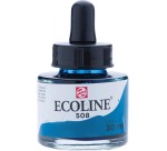 Talens Ecoline Wasserfarbe Flasche 30 ml, Preußisch Blau