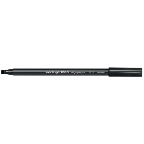 Edding feutre calligraphie e-1255 5,0 mm noir