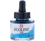 Talens Ecoline peinture à l'eau flacon de 30 ml, bleu ciel (cyan)