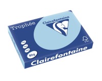 Clairefontaine Trophée Pastel, gekleurd papier, A3, 80 g, 500 vel, blauw