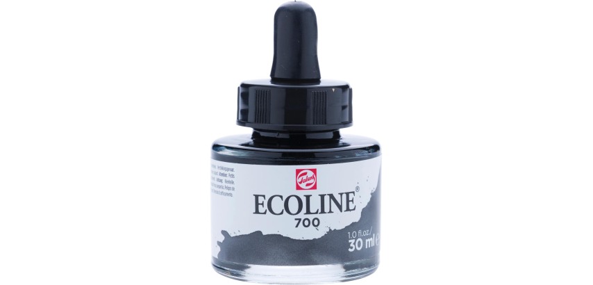 Talens Ecoline peinture à l'eau flacon de 30 ml, noir
