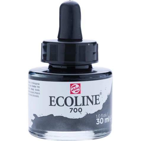 Talens Ecoline peinture à l'eau flacon de 30 ml, noir