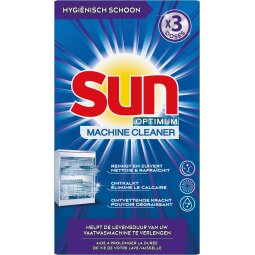 Sun Optimum vaatwasmachinereiniger, doos met 3 dosissen