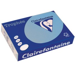 Clairefontaine Trophée Intens, Farbpapier, A3, 80 g, 500 Bögen, königsblau