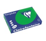 Clairefontaine Trophée Intens, Farbiges Papier, A4, 120 g, 250 Blatt, Billardgrün