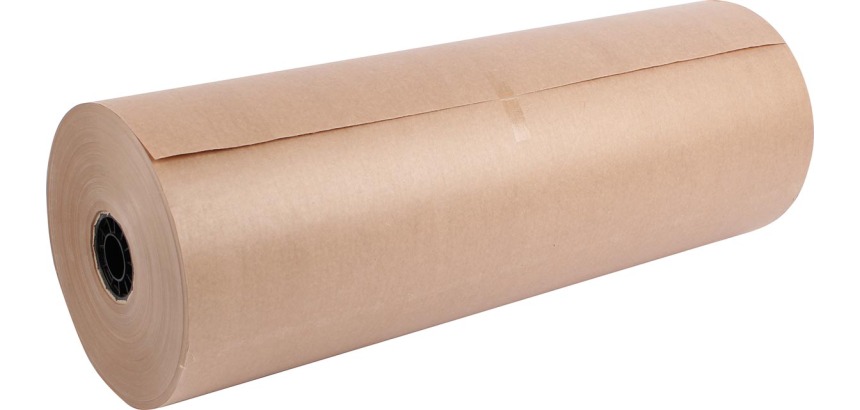 Papier d'emballage sur rouleau, 70 g/m², ft 280 m x 50 cm, kraft