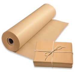 Papier d'emballage sur rouleau, 70 g/m², ft 280 m x 60 cm, kraft