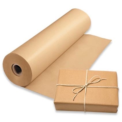 Papier d'emballage sur rouleau, 70 g/m², ft 300 m x 70 cm, kraft