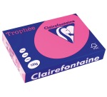 Clairefontaine Pastel Trophy, colored paper, A4, 120 gsm, 250 sheets, intense pink