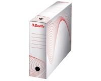 Boîte à archives Esselte Boxy 80mm 250x352mm blanc