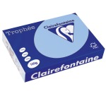 Clairefontaine Trophée Pastel, colored paper, A4, 120 gsm, 250 sheets, bright blue