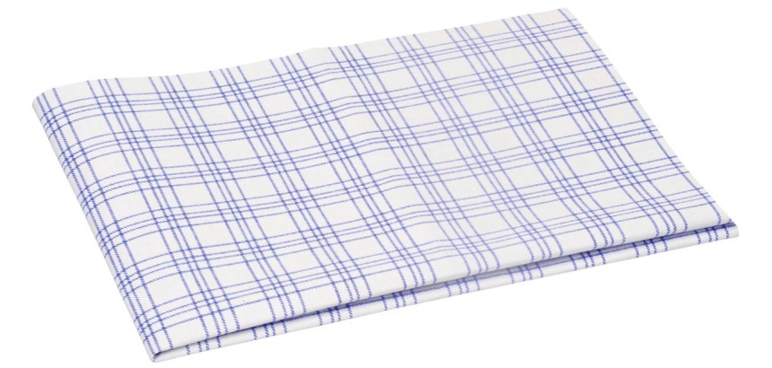 Vileda vaatdoek microvezel, wit/blauw, pak van 3 stuks