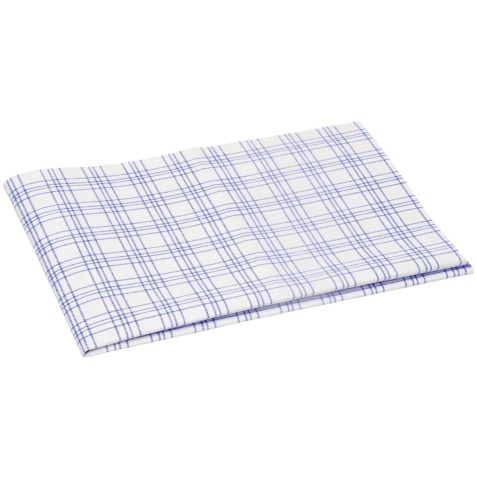 Vileda torchon en microfibre, blanc/bleu, paquet de 3 pièces