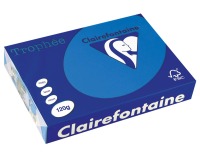 Clairefontaine Trophée Intens, papier couleur, A4, 120 g, 250 feuilles, turquoise
