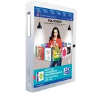 OXFORD Polyvision personaliseerbare elastobox, formaat A4, uit PP, rug van 4 cm, transparant