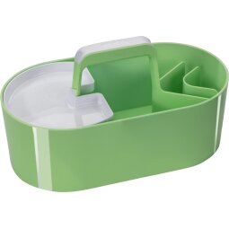 Han Toolbox Loft draagbare bureaustandaard met schaal, 4 vakken, groen (Lime Green)