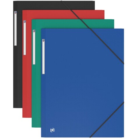 OXFORD Memphis elastomap, formaat A3, uit PP, geassorteerde kleuren