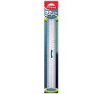 Maped aluminum ruler, double graduation, 30 cm