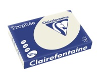 Clairefontaine Trophée Pastel, papier couleur, A4, 120 g, 250 feuilles, gris perle