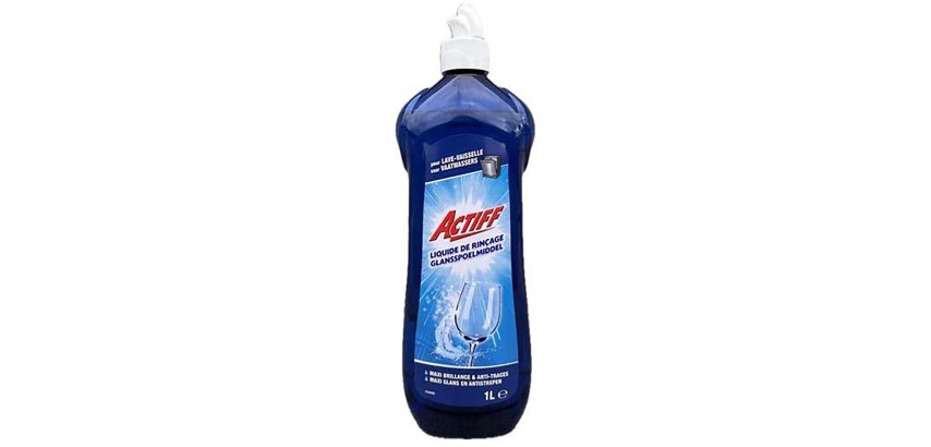 Active rinse aid for dishwasher, 1-liter bottle
