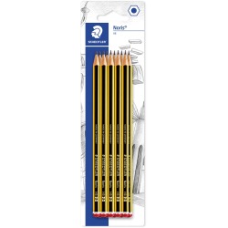 Staedtler grafietpotlood Noris HB, blister van 10 stuks