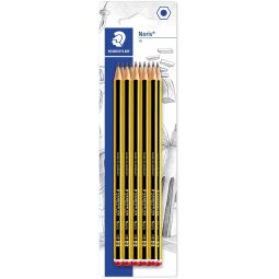 Staedtler grafietpotlood Noris HB, blister van 10 stuks