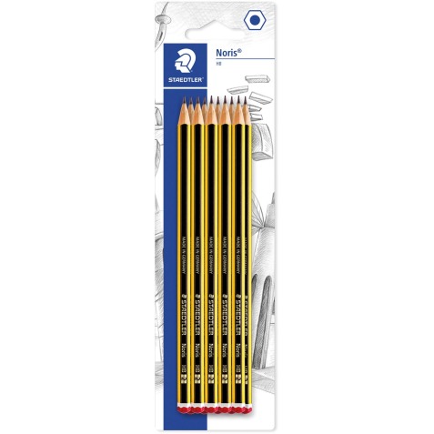 Staedtler crayon Noris HB, blister de 10 pièces